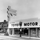 Toyota’s first dealership in Hollywood, California. Image credit: Toyota